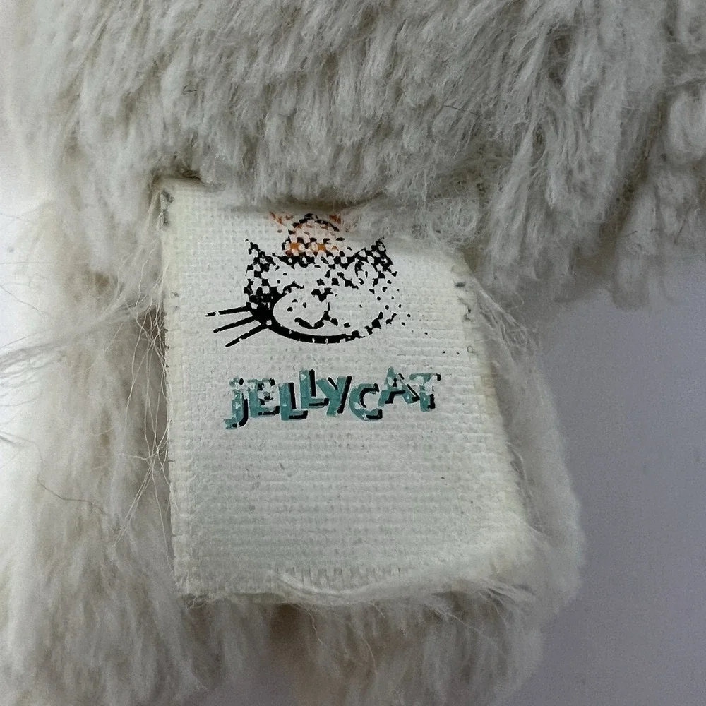 Jellycat‎ White Bunny Plush GAP25 Beanbag 5 Inch Mini Soft Stuffed Animal Toy